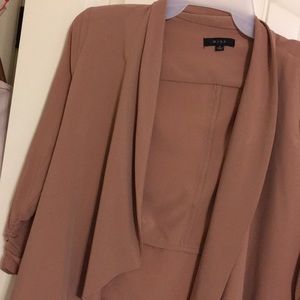 Mauve/blush blazer